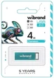 Флеш накопичувач Wibrand Light Blue USB 2.0 4GB Chameleon - зображення 2