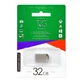 Флеш накопичувач T&G Metal TG107 USB 2.0 32GB Silver - изображение 2