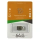 Флеш накопичувач T&G Metal TG106 USB 3.0 64GB Silver - изображение 2