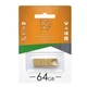 Флеш накопичувач T&G Metal TG117 USB 2.0 64GB Gold - изображение 2