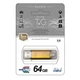 Флеш накопичувач T&G Star TG009TC Type C / USB 3.0 64GB Gold - изображение 2