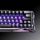 Магнитная клавиатура GravaStar Mercury V60 Pro GunMetal, алюминиевая, 65%, Hall Effect, Rapid Trigger, 8000 Гц опроса, RGB - изображение 6