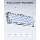 Магнитная клавиатура GravaStar Mercury V60 Pro Sliver Frost, алюминиевая, 65%, Hall Effect, Rapid Trigger, 8000 Гц опроса, RGB - изображение 6