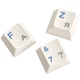 Бездротова механічна клавіатура AULA F75 Wireless Green, LEOBOG Graywood V3 Switch, 75%, RGB, UKR/ENG (2.4G/Bluetooth/USB) - зображення 3