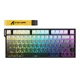Магнитная клавиатура Attack Shark R82 HE Black Gradient, 75%, Hall Effect, Rapid Trigger, 8000 Гц опроса, RGB подсветки - изображение 1