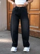 Женские джинсы широкие багги TMV Baggy Barrel Черные 38 - изображение 1