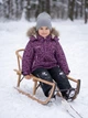 Зимовий комплект "Tadpole" geometric для дівчинки 071069 бордовий 92см - изображение 4
