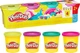 Zestaw kreatywny z ciastoliną Hasbro Play-Doh 4 pojemniki G0689 (5010996293398) - obraz 3