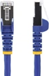 Patchcord Startech Cat 8 S/FTP (S-STP) RJ-45 3 m Blue (NLBL-3M-CAT8-PATCH) - obraz 2