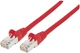 Patchcord Intellinet Cat 7 S/FTP (S-STP) RJ-45 0.5 m Red (766623740630) - obraz 1