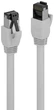 Patchcord Lindy Cat 8.1 S/FTP (S-STP) RJ-45 0.5 m Grey (4002888474412) - obraz 3