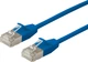 Patchcord Equip Cat 6a F/FTP (FTP) RJ-45 0.15 m Blue (4015867241554) - obraz 1