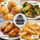 Фритюрница без жира Teesa Glass Air Fryer 4L, 1500W (TSA8090) - изображение 14