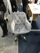Крісло поворотне Signal Q-190 Velvet сіре для манікюру салону краси (OBRQ190VSZ) - изображение 6