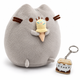 Мягкая игрушка 2Life Pusheen Cat Пушин Кэт Кот 12х15 см с Мороженым Серый и Брелок Пушин Сэндвич v-13552 - изображение 1