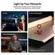 Відеосвітло Ulanzi UA50 50W Bi-Color Air Tube Light (with EU Plug Adapter) UV-L316 Black - зображення 9