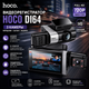 Автомобільний відеореєстратор HOCO DI64 з трьома камерами Wi-Fi, чорний - зображення 9
