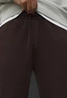 Спортивные штаны стаф мужские коричневые на флисе зимние Staff fad brown fleece M (406590) - изображение 4