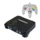 Набор Консоль Nintendo N64 FAT Europe Charcoal Grey Без Геймпада Б/У + Геймпад Проводной Grey 1.8m - изображение 1
