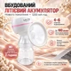 Молоковідсмоктувач електричний LELIK™ Pure Lacto з функцією масажу та стимуляцією лактації, білий + Подарунок пакети для зберігання грудного молока LELIK™ BPA Free, двошарові, сертифіковані, 150 ml, 30 шт. - зображення 7
