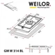 Варочная поверхность газовая Weilor GM W 314 BL - изображение 10