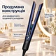 Фен випрамляч для волосся Airstrait HT-01 2в1 стайлер для сушіння та вирівнювання волосся Синій - изображение 2