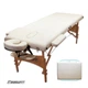 Массажный стол EasyFit ZenRest кушетка складная Бежевый с чехлом - изображение 1
