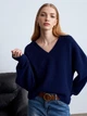 Свитер Dilvin 10645 ONE SIZE тёмно-синий (2000000170084) - изображение 1