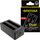 Зарядний пристрій PATONA Dual Charger with USB-C Cable для Insta360 X5 (CINSBAHA) (4055655252331) - зображення 5