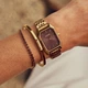 Жіночий браслет Burker Watches Violet сріблястий (VS) - зображення 2