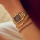Жіночий браслет Burker Watches Violet сріблястий (VS) - зображення 3
