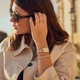 Жіночий годинник Burker Watches Isabell золотистий з білим циферблатом (ISAG) - зображення 9