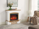 Камінокомплект з порталом ArtiFlame Електрокамін з обігрівом до 30 м² 1800 Вт Камін з 3D полум’ям звуком дров пультом термостатом - зображення 10