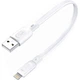 Кабель Foneng X107 USB-A - Lightning 2.4 А 0.25 м White (X107-CA-IP) - изображение 2