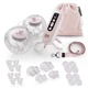 Двойной электрический молокоотсос Kinderkraft GentleFlow Pink (KEGEFL00PNK0000) - изображение 1