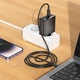 Мережева зарядка HOCO CS27A Supply PD 67 Вт 3 USB-C + 1 USB-A Чорна - изображение 7