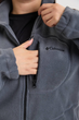 Женская флисовая кофта с вишивкой Columbia графитовая 3XL - изображение 5