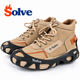 Ледоходы-ледоступы Solve KT9005003 Boot Spikes Overshoe, противоскользящие накладки на обувь, по 30 шипов, размер 31–36 - изображение 8