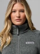 Bluza damska rozpinana streetwear polarowa Columbia Sweater Weather Full Zip II 2085724342 XS Szara (199644098952) - obraz 6