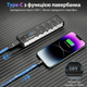 Велофара NEWBOLER LIG010 с аккумулятором 10000 mAh, 8 светодиодов P9, 10000 Lumen, дисплей, PowerBank, IPX5 - изображение 6