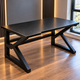 Комп’ютерний стіл Dash Black 100×60×72,5 см письмовий ігровий геймерський стіл для ПК ноутбука роботи та навчання чорний - зображення 6