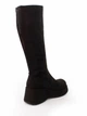 Сапоги-чулки женские из эко-замши на танкетке It-girl 7258R-12-H 40р-25,5см Черный (2000000534343) - изображение 5