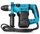Перфоратор электрический Makita бочковый SDS-plus 3900 уд/мин 5 Дж мощность 1850 Вт Кейс - изображение 2