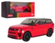 Samochodzik Rastar Range Rover Sport SV 1:43 Czerwony ZAU.64690.CR (6930751303034) - obraz 2