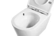 Унитаз подвесной безободковый с круговым смывом IMPRESE VLTAVA c06309608 - изображение 3