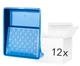Zestaw kuwet malarskich Frok 25 x 33 cm 12 szt. Niebieskie (ZES5902730388029) - obraz 1