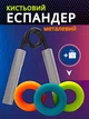Кистевой эспандер металлический ручной до 45 кг + кольцевые эспандеры в подарок - изображение 4