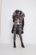Парку Sifurs з хутром чорнобурки чорна 90 S ( M11-90-ЧБ-Ч-2026) - изображение 2