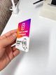 Табличка NFC CARD Instagram 10x10 см для профиля Instagram - изображение 2