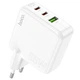 Сетевое зарядное устройство Hoco C115A Header PD65W QC3.0 1USB-A 2C Белый - изображение 1